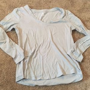Baby Blue Old Navy Long Sleeve Shirt